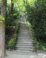 Escalier Jardin du Rosaire Lyon 5ème