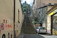Rue Josephin Soulary (poète lyonnais) , Escalier des 400 marches, Lyon 4ème