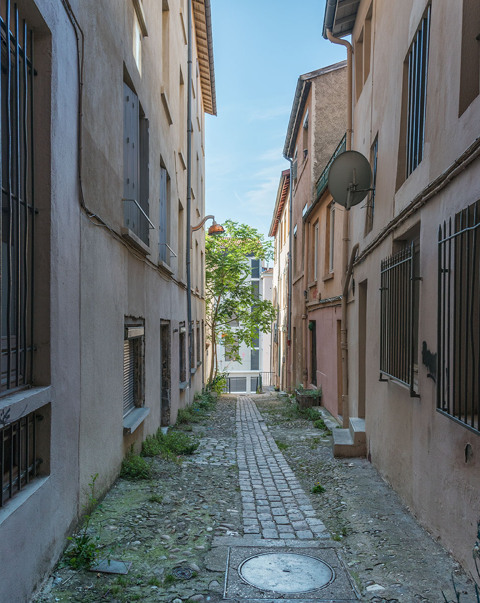 Rue Capponi entre rue Colomès et rue des Tables Claudiennes Lyon 1er