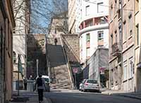 Escaliers Rue Eugène Pons, Lyon 4ème