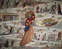 Mosaique de Saint Jacques de Compostelle - Crypte de la Basilique de Fourvière Lyon 5ème