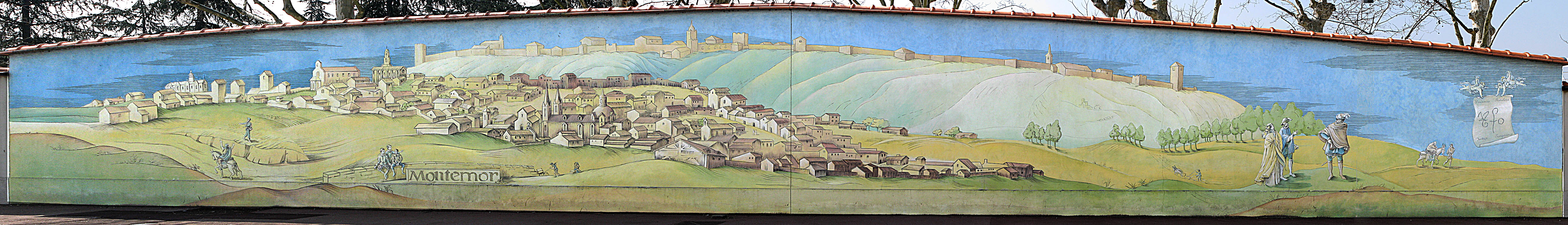PORTUGAL, Montemor-O-Novo, 1495, Naissance de Saint Jean de Dieu -  Fresque du Demi-Millénaire  290 route de vienne Lyon 8ème