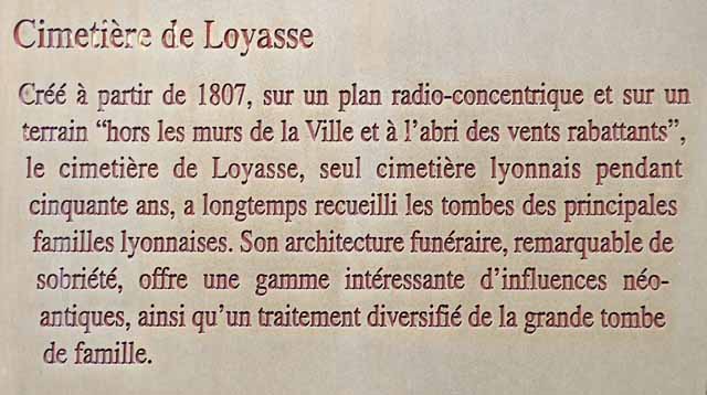 Ancien Cimetière de Loyasse Lyon 5ème