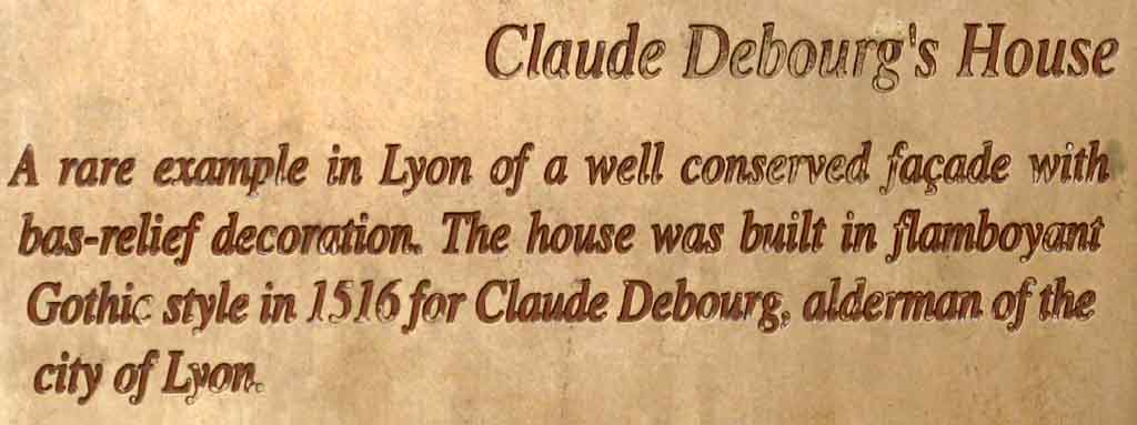 Claude Debourg House Lyon 5