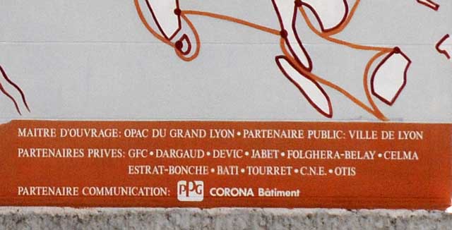 Informations sur la Fresque de la route de la Soie Clos Jouve Lyon 1er