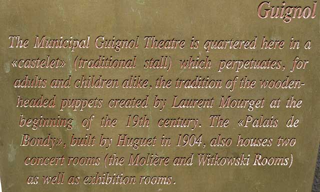 The Municipal Guignol Theatre