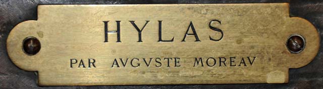 Hylas par Auguste Louis Moreau (1855 - 1919)