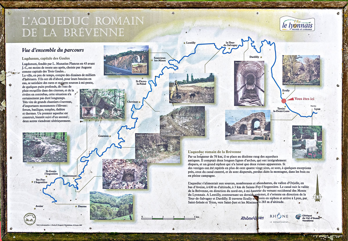 Pont-Siphon des Planches à Tassin