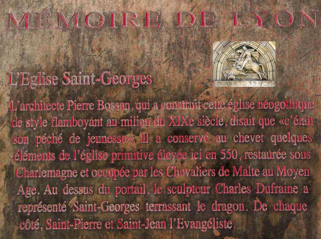 Eglise Saint Georges Lyon 5ème