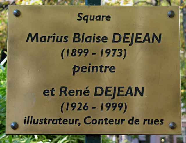 Square Dejean Lyon 1er