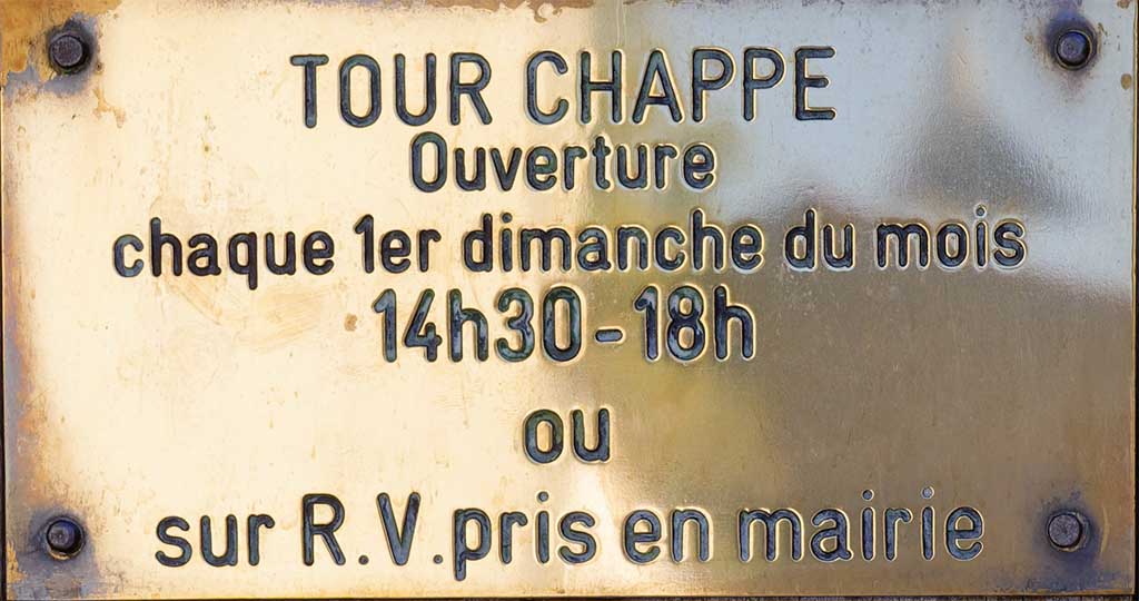 Informations sur le Télégraphe Chappe - Sainte Foy lès Lyon