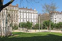Jardin Général Charles Delestraint Quai Augagneur Lyon 3ème