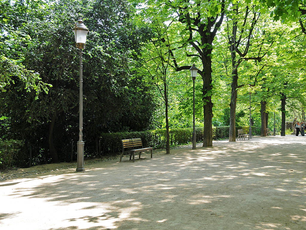 Jardin du Rosaire sous Fourvière