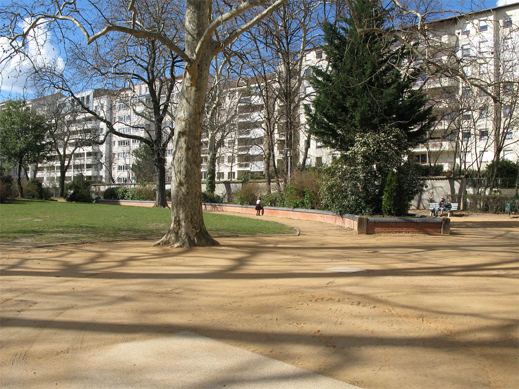 Jardin Public, Rue Paul Sisley Lyon 3ème