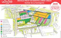 Projet 2030 Plan de La Duchère en 2020 (Lyon 9ème)