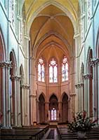 Intérieur de l’église de la Rédemption Place Puvis de Chavannes Lyon 6ème