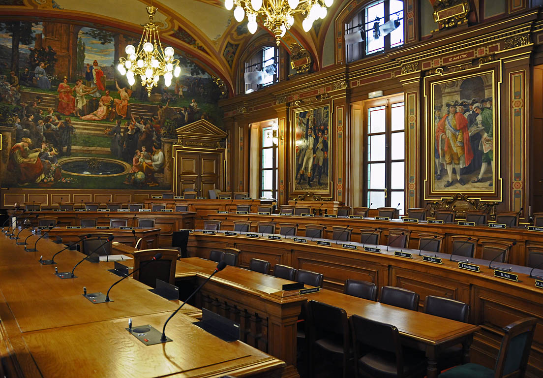 Salle du Conseil de l’Hôtel de Ville de Lyon - Lyon 1er