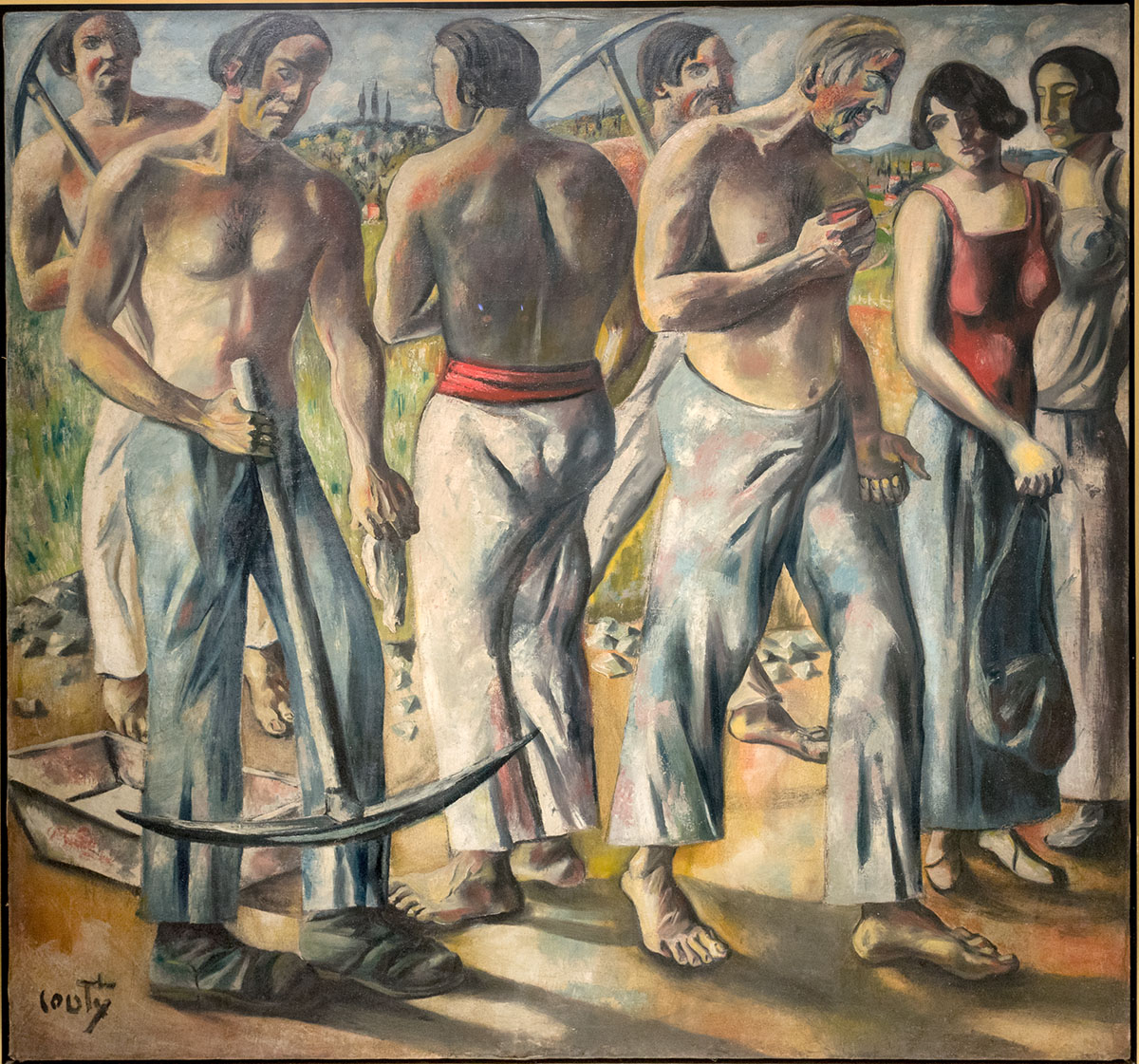 Les Maçons (Les Terrassiers) - 1935 - Musée Jean COUTY 