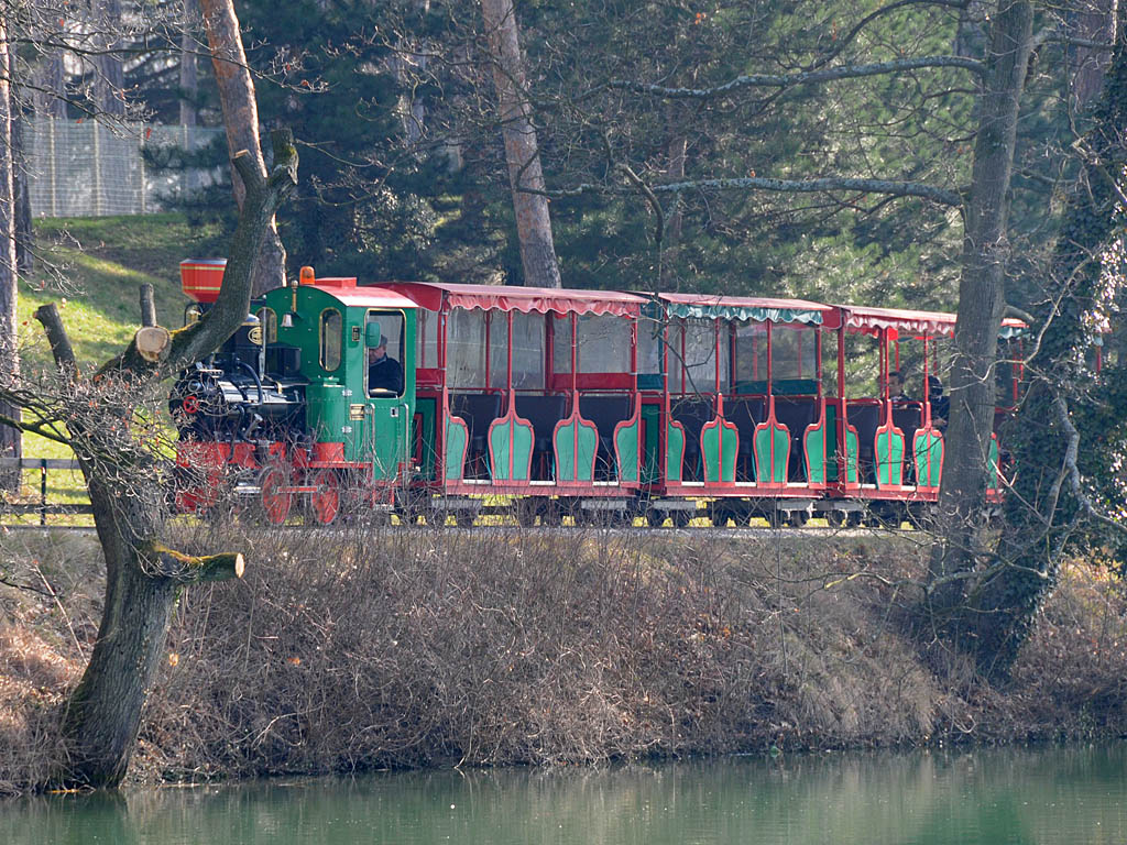 Le petit train du parc Lyon 6ème