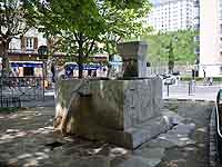 Place de Trion et la fontaine de Claude Lyon 5ème