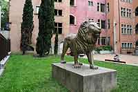Un Lion d’une Biennale des Lions - Place de la Basoche Lyon 5ème