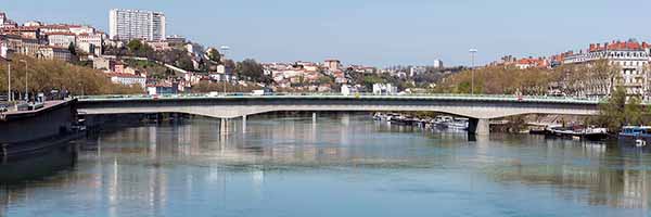 Pont Morand sur le Rhône Lyon (1976)