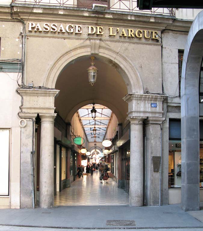 Passage de l’Argue Lyon 2ème