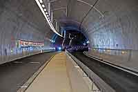 Tunnel secondaire de la Croix-Rousse coté Saône Avenue de Birmingham