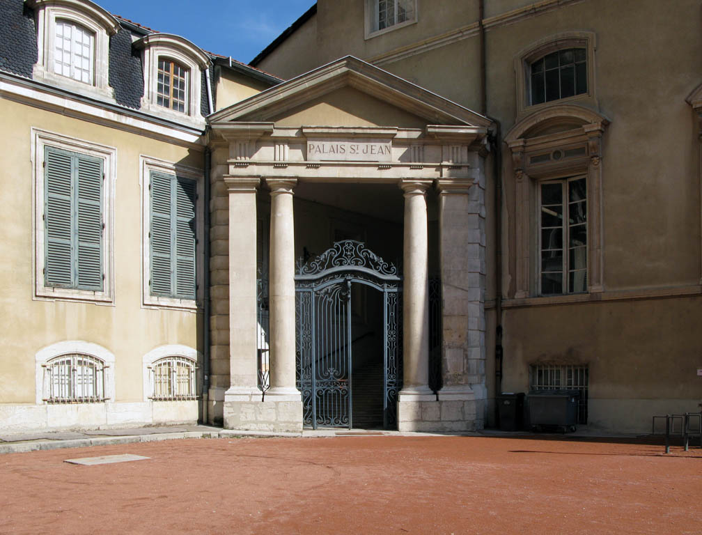 Porte du Palais Saint Jean (Bibliothèque Municipale) Lyon 5ème