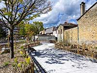 Place de la Liberté à Champagne au Mont d&rsquo;or