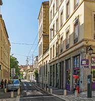 Rue des Tables Claudiennes Lyon 1er