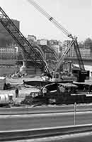 22 fev1983 Ancien Pont de La Boucle (Pont Winston Churchill) Démolition
