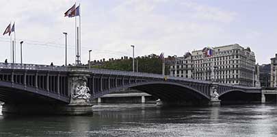 Pont Lafayette sur le Rhône
