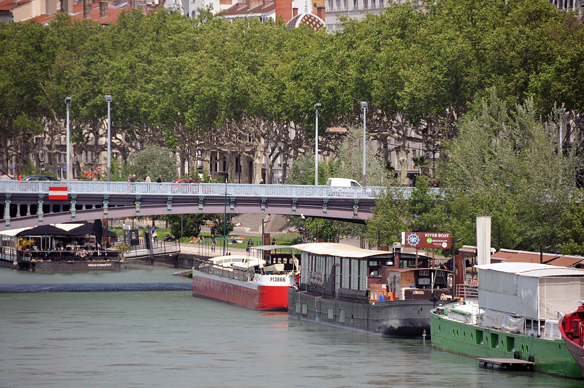 Pont Lafayette et quai Victor Augagneur