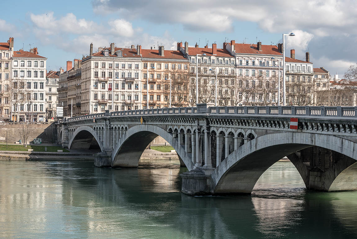Pont Wilson sur le Rhône