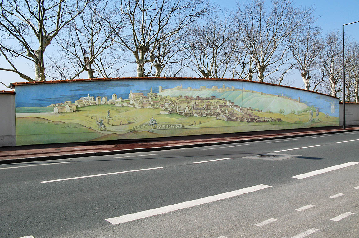 PORTUGAL, Montemor-O-Novo, 1495, Naissance de Saint Jean de Dieu - Fresque 290 route de vienne Lyon 8ème