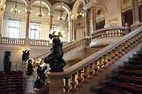 Escaliers d’accès aux salons - Hotel du Département du Rhône Cours de la Liberté Lyon 3ème