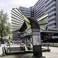 Station de métro Garibaldi - cours Gambetta - Lyon 7ème 