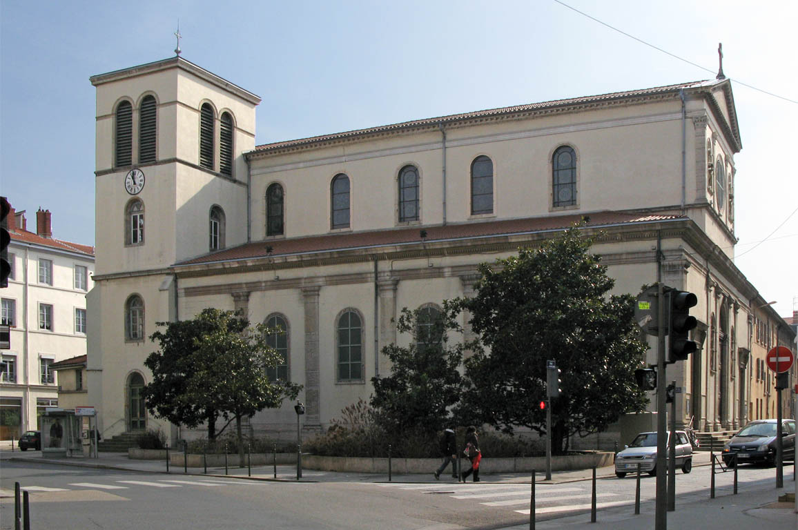 Notre Dame Saint Louis Grande rue de la Guillotière Lyon 7ème