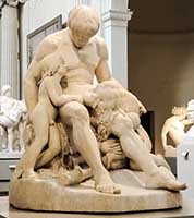 Antoine Etex "Cain et sa race Maudits de Dieu" Musée des Beaux Arts