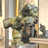 Charles Malfray "Torse de Nageuse" Musée des Beaux Arts