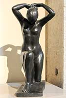 Louis Dejean "Femme se coiffant" Musée des Beaux Arts