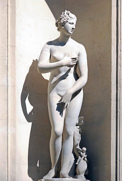 Venus Médicis dans le jardin du Musée des Beaux-Arts Lyon 1er