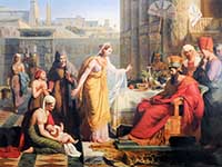 Victor Orsel "Moise enfant presenté a Pharaon" Musée des Beaux Arts