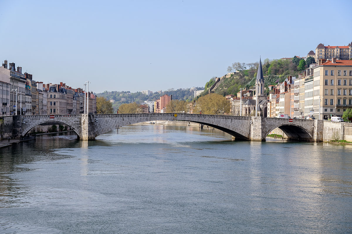 Pont Bonaparte sur la Saône