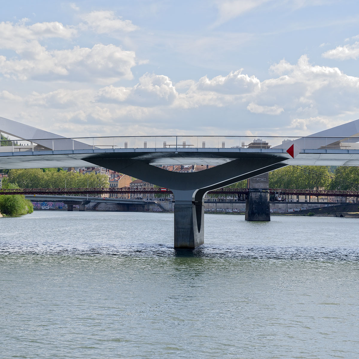 Pont Robert Schuman (1886-1963) -  Mise en service Novembre 2014 à  Vaise