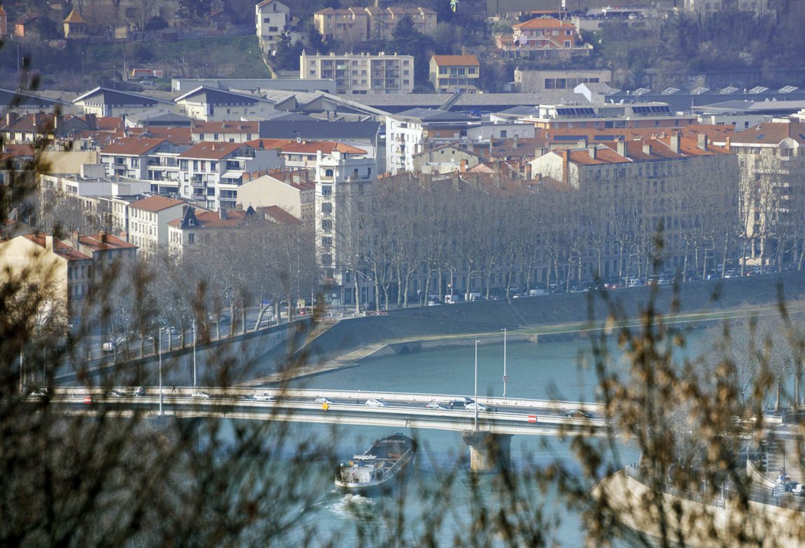 Pont Clémenceau sur la Saône
