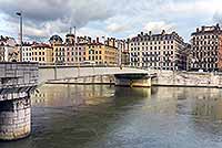 Pont de la Feuillée sur la Saône