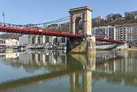 Pont Masaryk sur la Saône