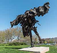 L’Homme de la Liberté - 1989 par le sculpteur César Baldaccini (1921-1998)